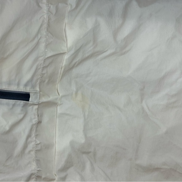 Adidas Men’s Windbreaker Lightweight Jacket Size Medium USA Gray White #2947 - Picture 9 of 11